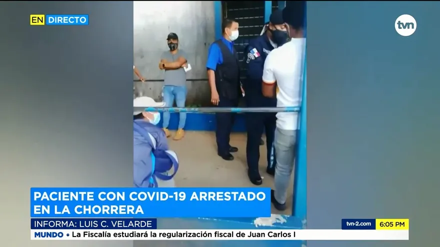 Detienen a una persona con COVID en Policlínica de CSS