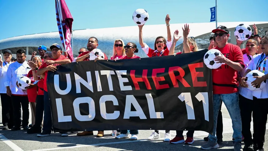 Mundial 2026| Trabajadores de estadio de Los Ángel