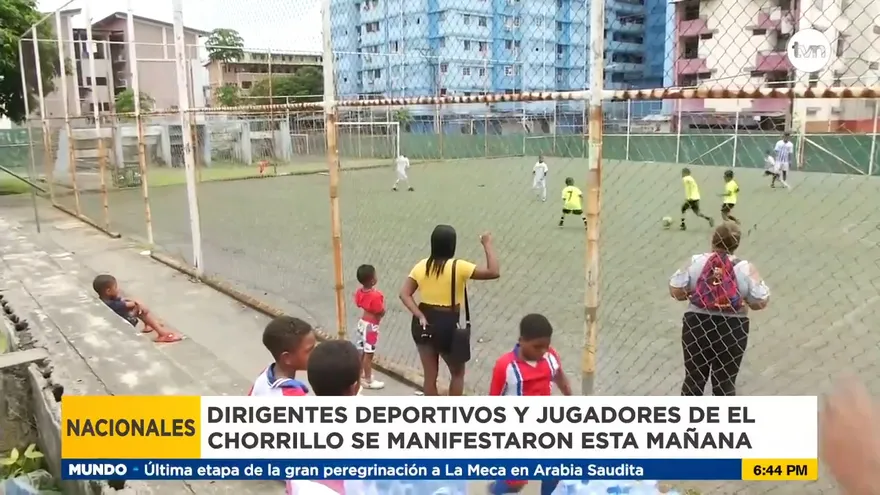 Dirigentes deportivos de El Chorrillo denuncian deterioro del parque Amelia Denis