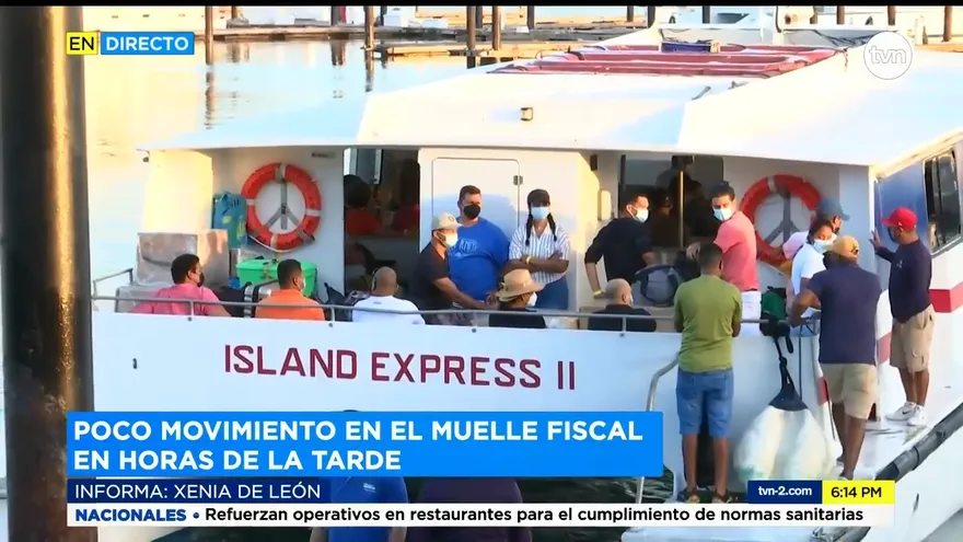 Turistas y nacionales visitan las islas