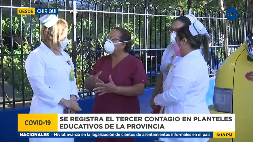 Chiriquí confirma tercer contagio de covid-19 a nivel escolar