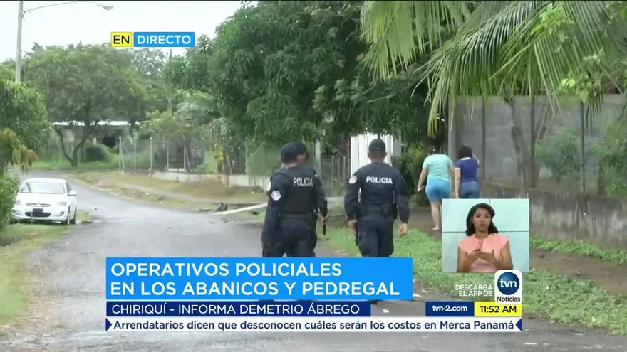 Policía Nacional incrementa operativos para evitar balaceras en zonas rojas de Chiriquí