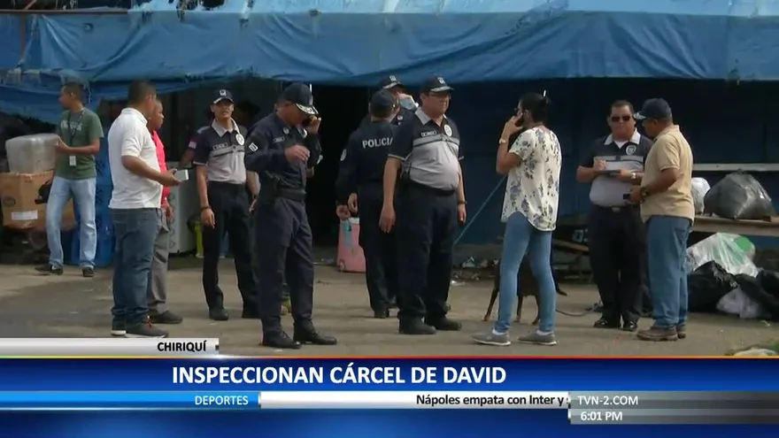 Avanzan investigaciones por incendio de Cárcel Pública de David