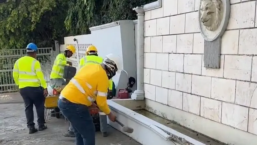 Demolición de infraestructura que bloquea entrada al Coco Parque de San Francisco