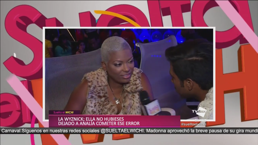 La Wyznick no tiene problemas con Analía