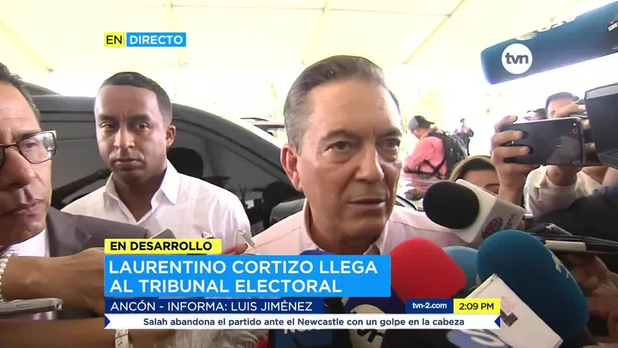 Laurentino Cortizo asiste al TE para reunirse con magistrado