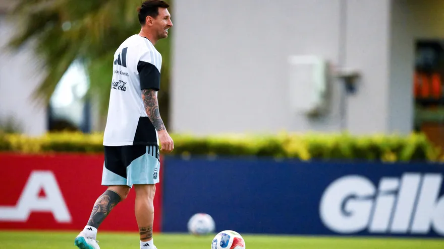 Lionel Messi jugador de la selección de Argentina