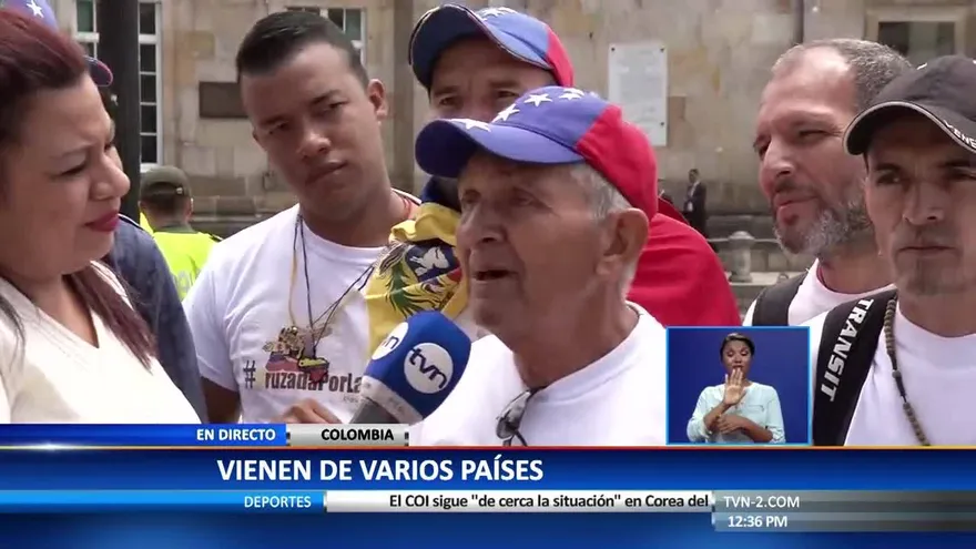 ‘Caminantes’ venezolanos llegan a Colombia