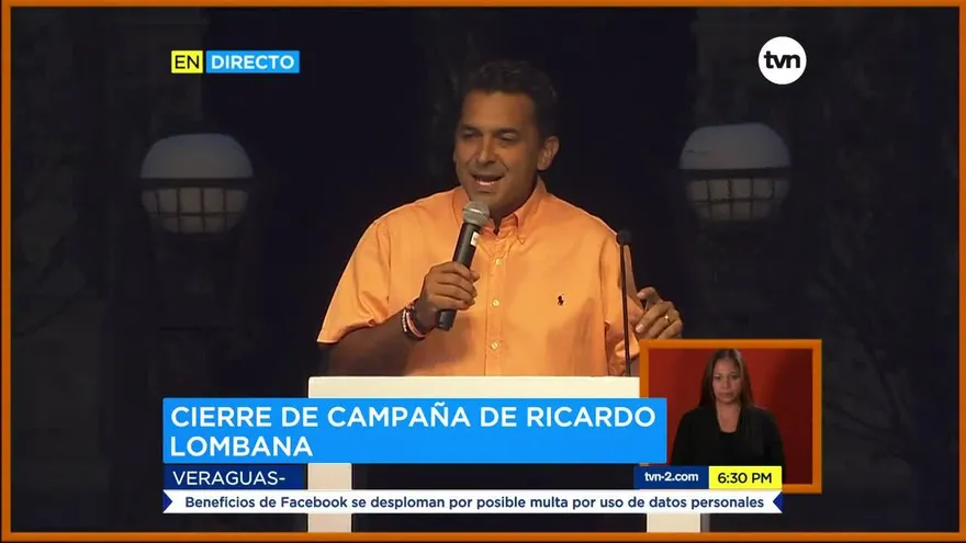 Ricardo Lombana cierra campaña con discurso contra la corrupción