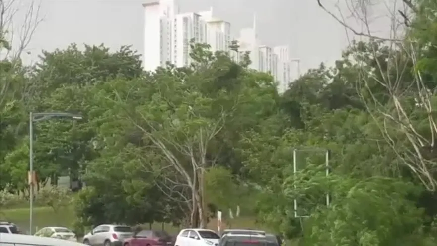 Resumen de videos del vendaval que azotó la capital