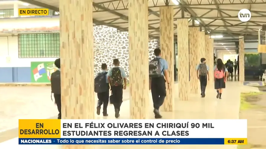 Planteles en Chiriquí normalizan clases