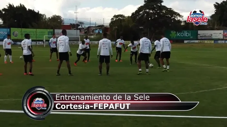Entrenamientos de la Sele en Costa Rica