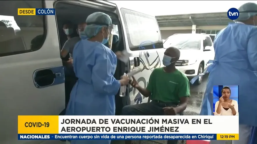 Inicia vacunación con AstraZeneca en Colón