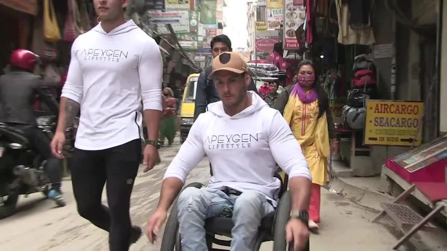 Un parapléjico australiano a la conquista del Everest