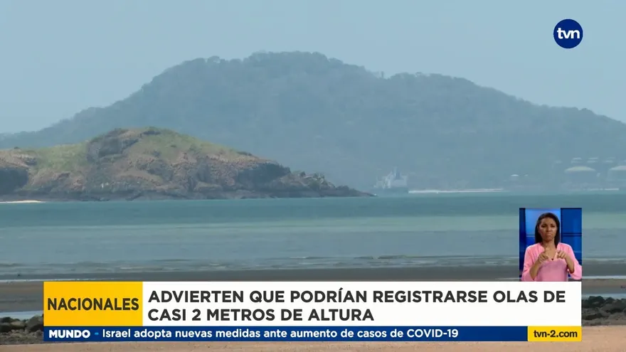 Emiten aviso por mar de fondo y lluvias