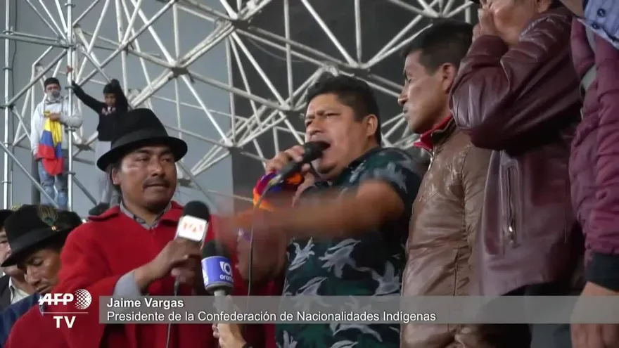 Principal organización indígena rechaza diálogo en violenta crisis en Ecuador