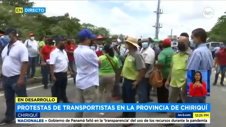Autoridades dialogan con transportistas en Chiriquí