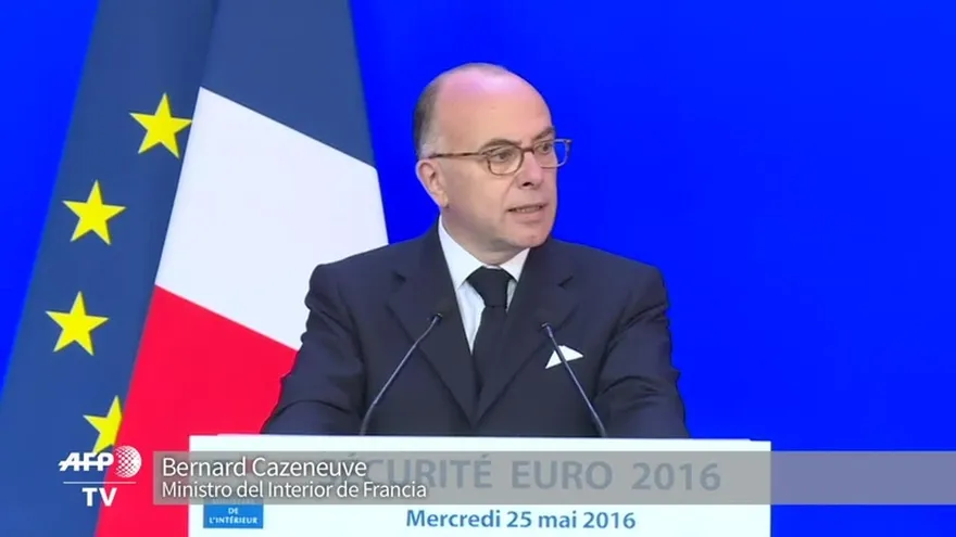 Francia movilizará 90.000 personas para seguridad de Eurocopa