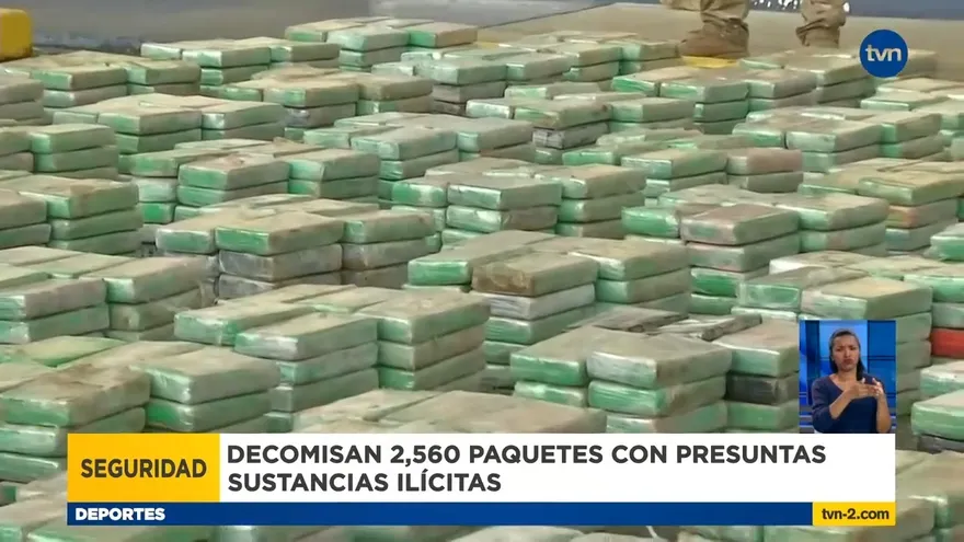 Más de 2 mil paquetes de droga decomisados