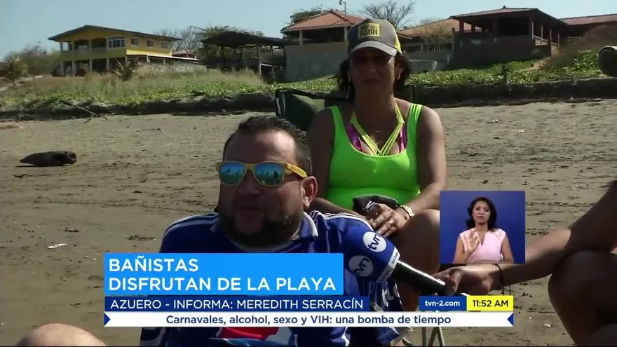 Personas prefieren ir a la playa en carnavales