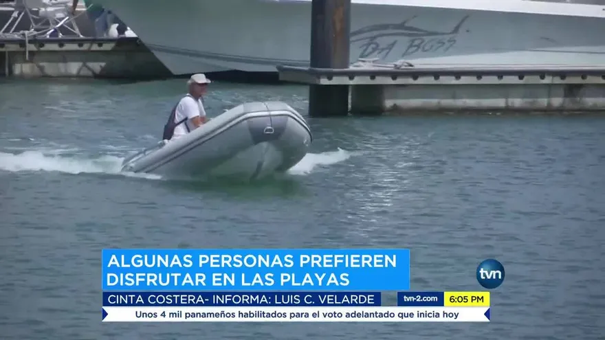 Registran embarcaciones que salen a diferentes islas panameñas