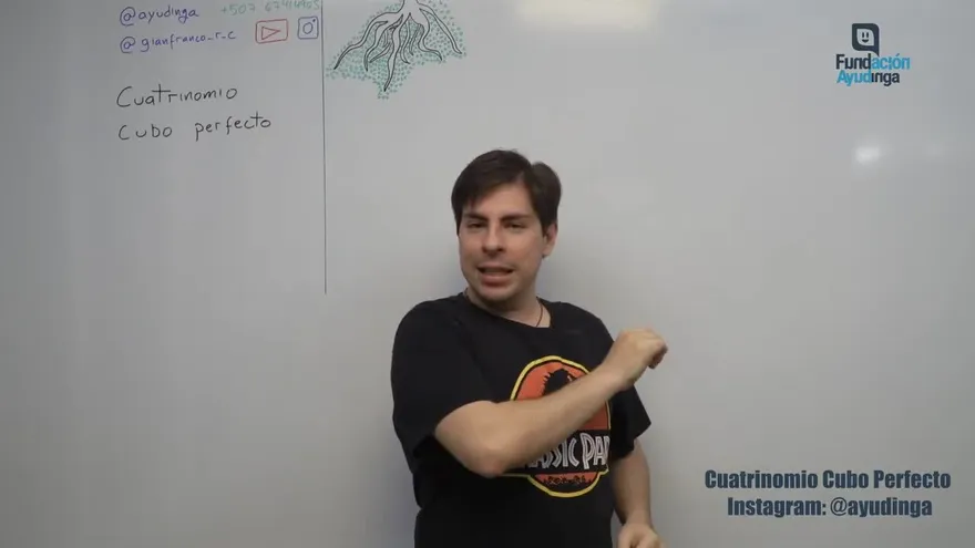 Ayudinga Matemáticas 9° - Cuatrinomio Cubo Perfecto Parte I 22 de abril de 2020