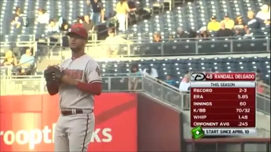 Tercer triunfo de Randall Delgado lo hizo contra San Diego