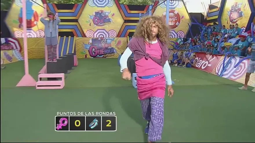 Mira cómo quedaron vestidos Paul y Pablo luego de jugar Equilibrio Mental