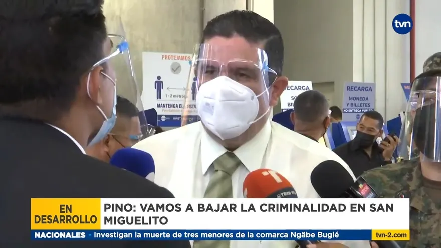 Ministro Pino asegura que bajarán la criminalidad