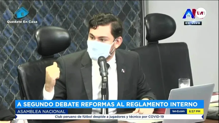 A segundo debate reformas al reglamento interno de la Asamblea
