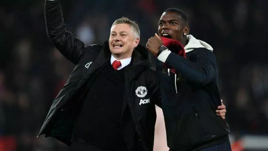 Paul Pogba avala la continuidad de Solskjaer en el Manchester United