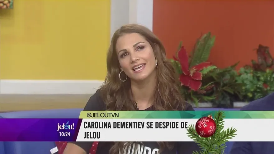Carolina Dementiev se despide de Jelou