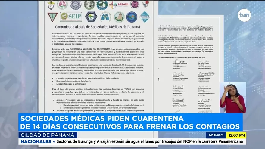 Médicos sugieren suspender actividades innecesarias por 14 días consecutivos