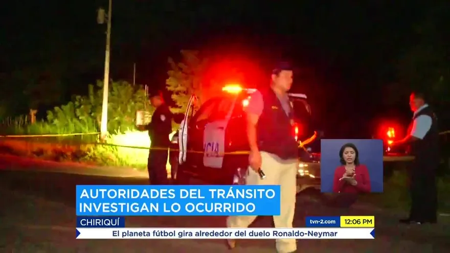 Muere un hombre tras accidente de tránsito en Chiriquí