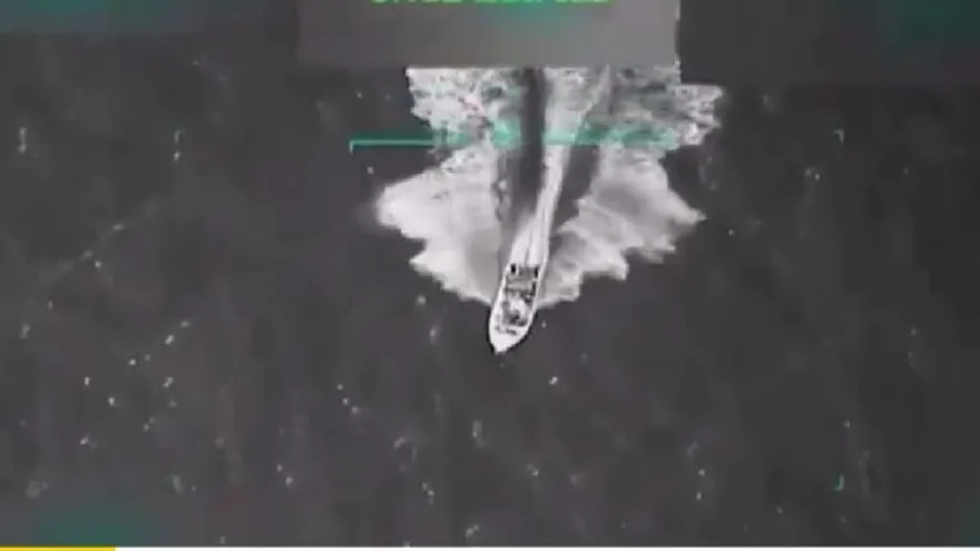 Imagen del barco que fue atacado por Estados Unidos.