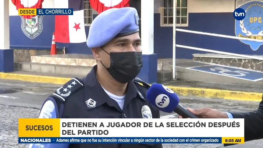 Policía brinda versión sobre confuso incidente con jugador de la selección de Panamá Id.
