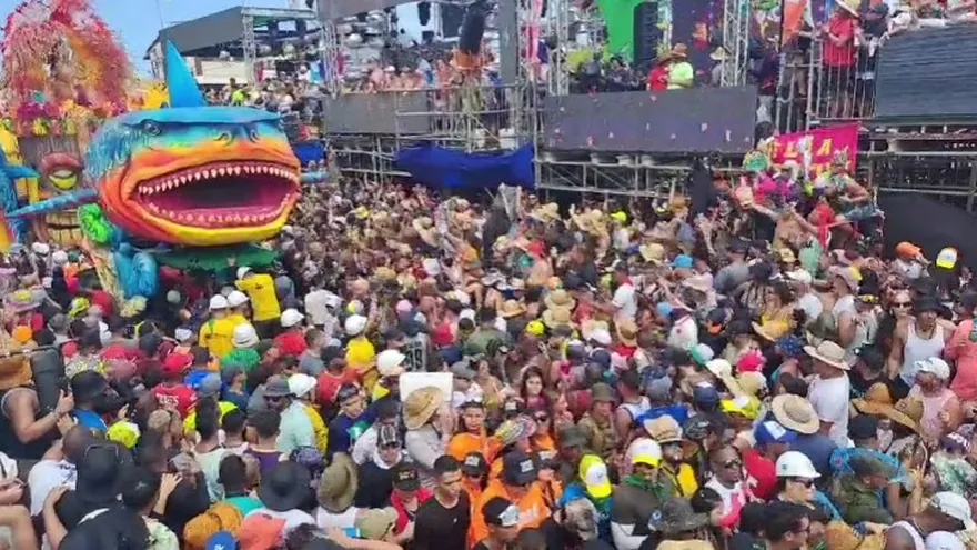 Culeco en Las Tablas de Domingo de Carnaval.