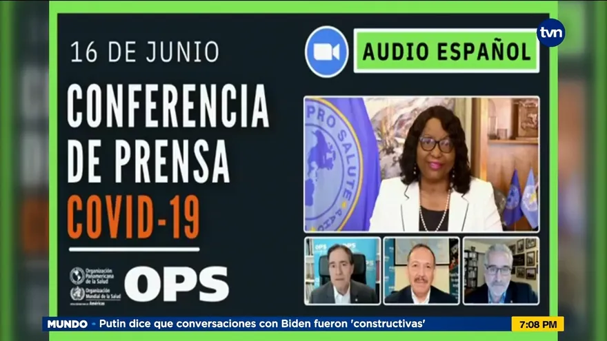 OPS incluye a Panamá entre los países que debe endurecer medidas anticovid