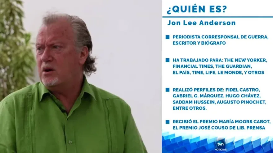 Entrevista con el periodista estadounidense Jon Lee Anderson