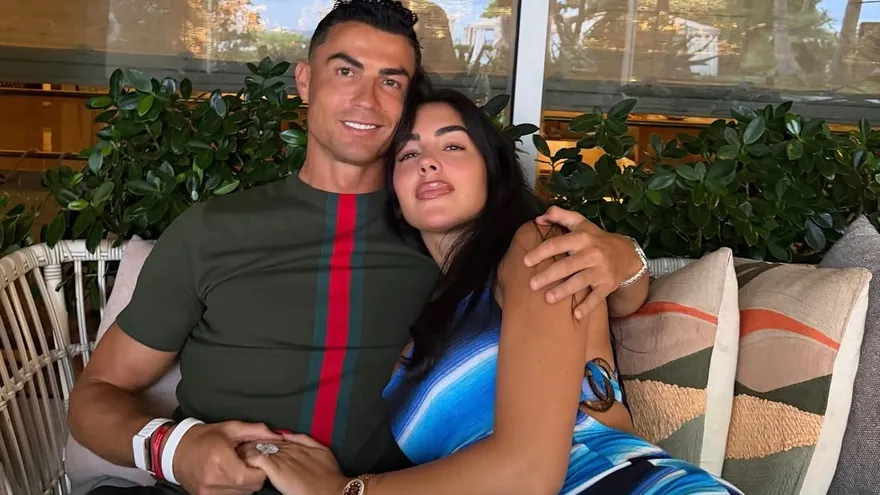 Georgina Rodríguez y Cristiano Ronaldo