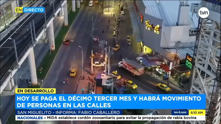 Sector privado paga este martes el décimo tercer mes