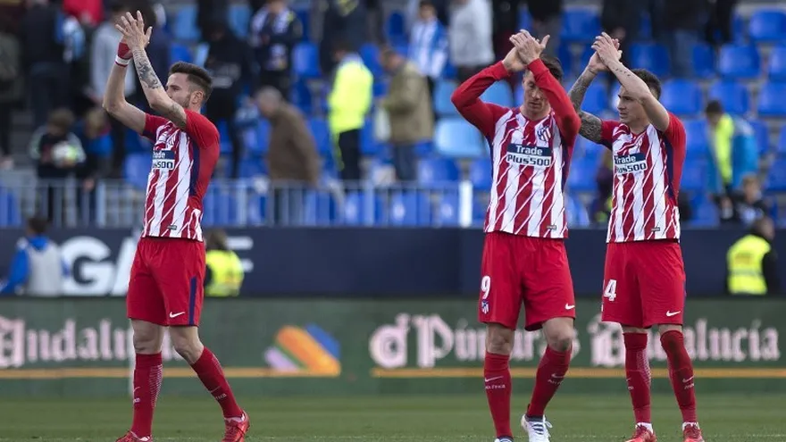 Malaga no pudo detener a el Atletico Madrid