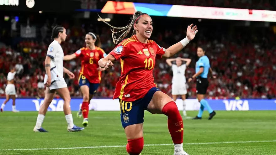 Athenea Del Castillo encendió la chispa para España en el partido