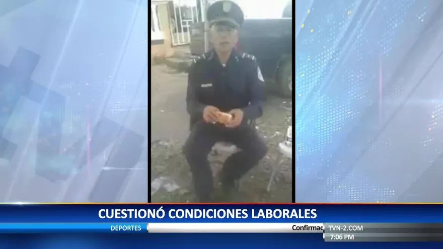 Destituyen a subteniente de la Policía Nacional