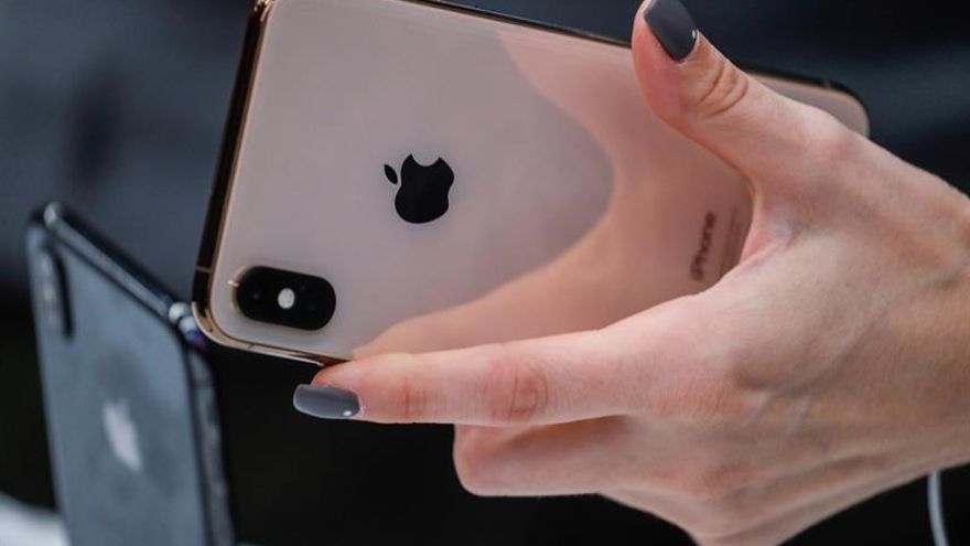 En la imagen, el nuevo iPhone XS de Apple.