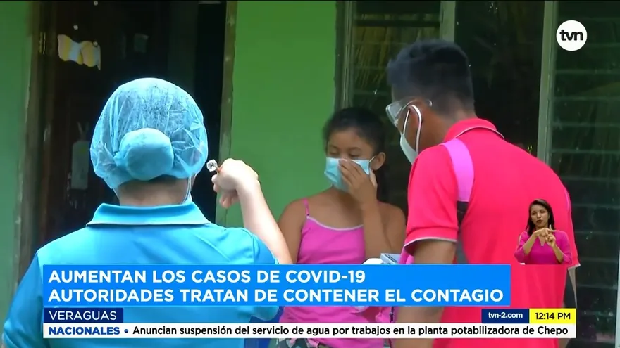 Casos de la COVID aumentan en varias regiones de Veraguas