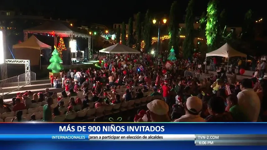 Se realiza encendido de luces en el Palacio de las Garzas