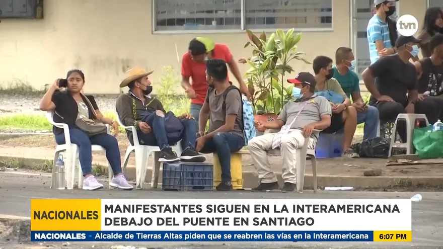 Oriente chiricano se mantiene cerrado a la espera de lo que ocurra en la mesa del diálogo