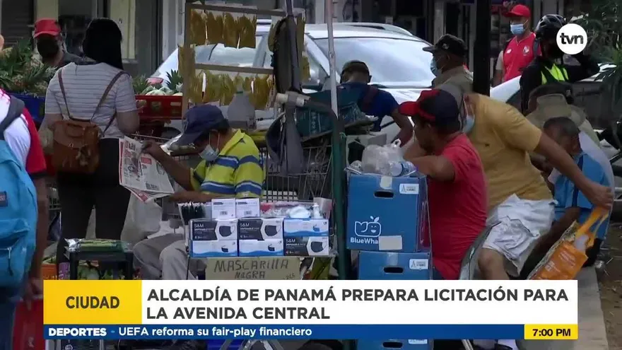 Licitación para la Avenida Central