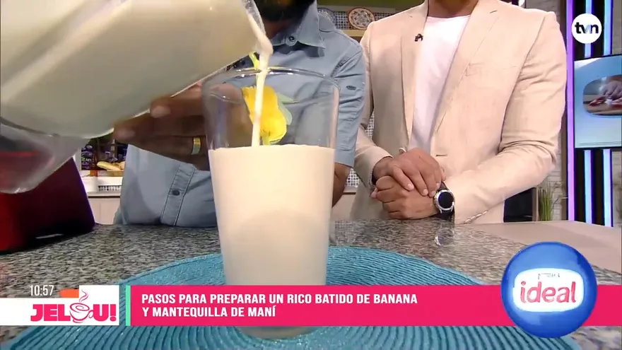 Receta: Rico batido de banana